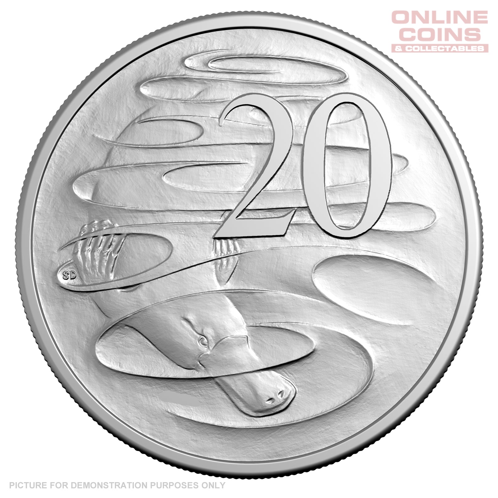 2025 King Charles III Obverse - Uncirculated LOOSE 20c Coin From RAM Roll